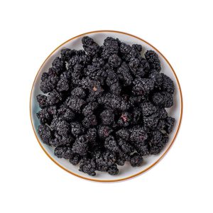 Premium Dried Black Mulberries Large Fruit