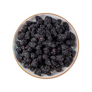 Premium Dried Black Mulberries Large Fruit