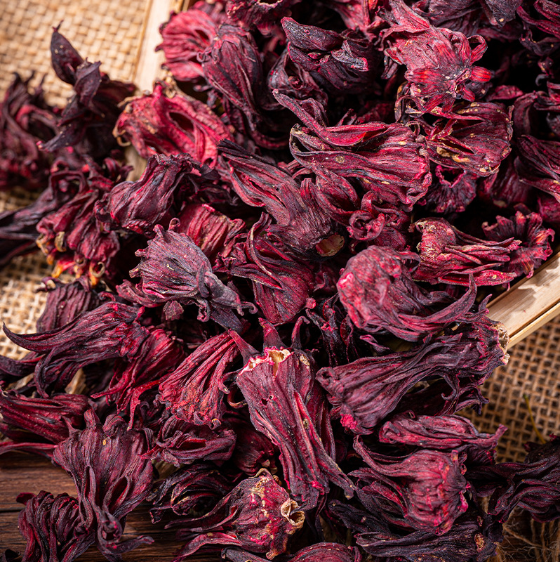 chinese herbal tea Organic Dried Roselle Roselle Hibiscus Flowers